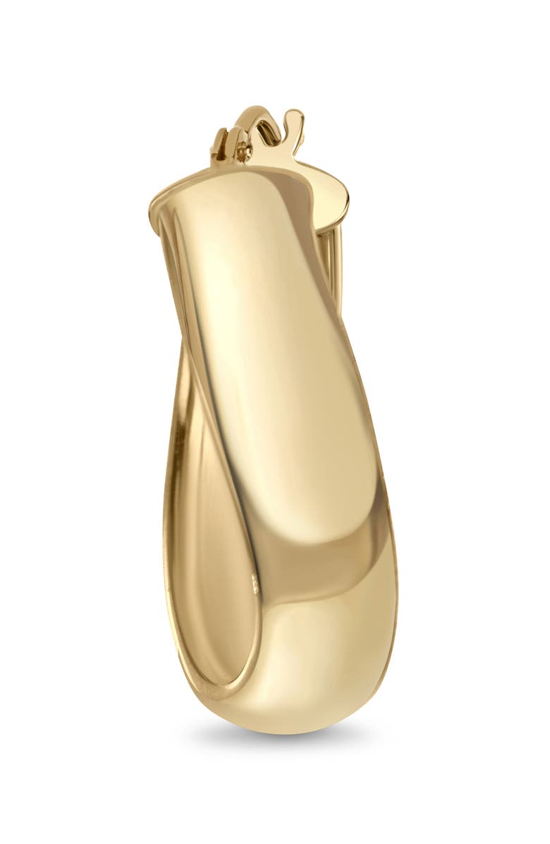 Bony Levy 14K Gold Twist Hoop Earrings, Alternate, color, 14K Yellow Gold