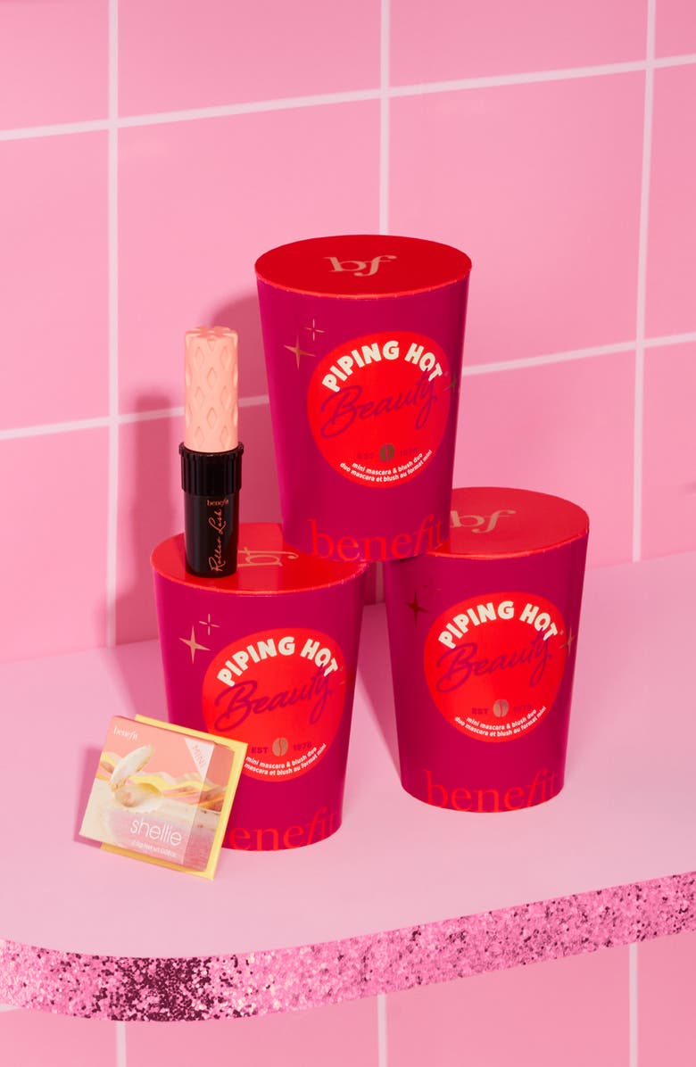 Benefit Cosmetics Piping Hot Beauty Mascara & Blush Set $34 Value, Alternate, color, 