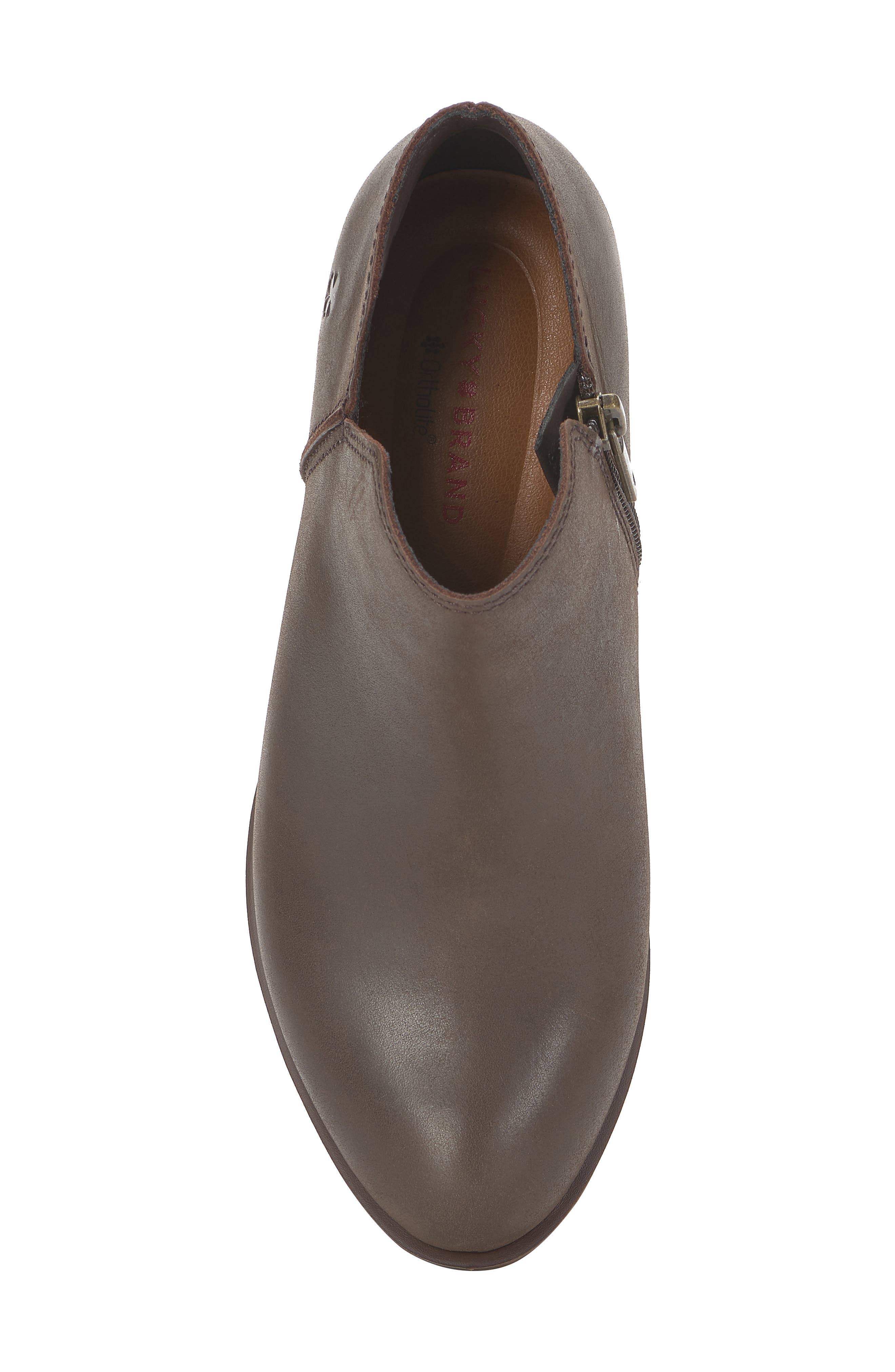 Biterna Bootie, Alternate, color, DKBROWN