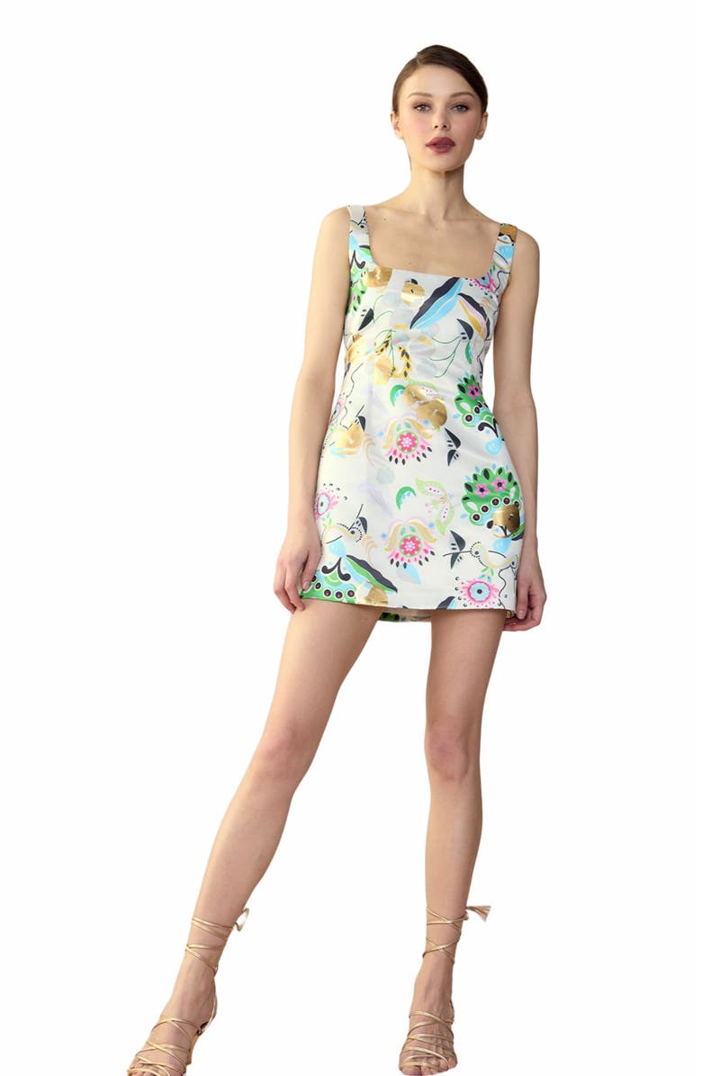 Cynthia Rowley Love Locket Dress, Main, color, 