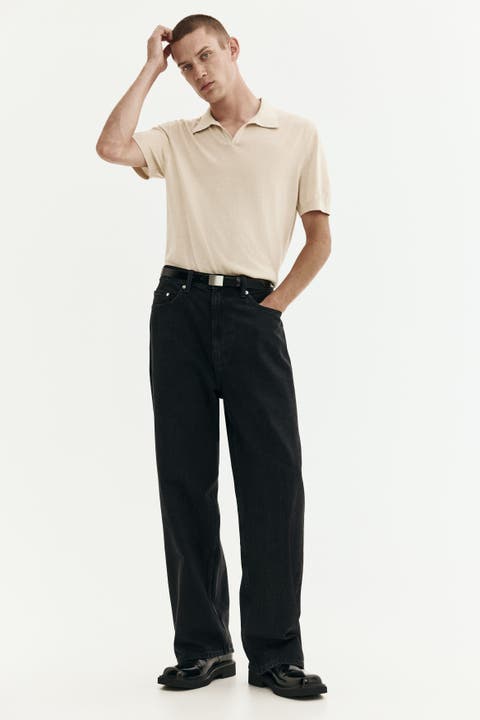 Regular Fit V-neck Polo Shirt