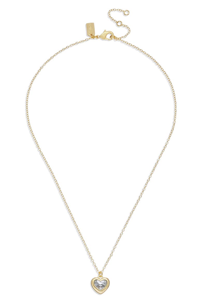 Heart Pendant Necklace, Alternate, color, CRYSTAL