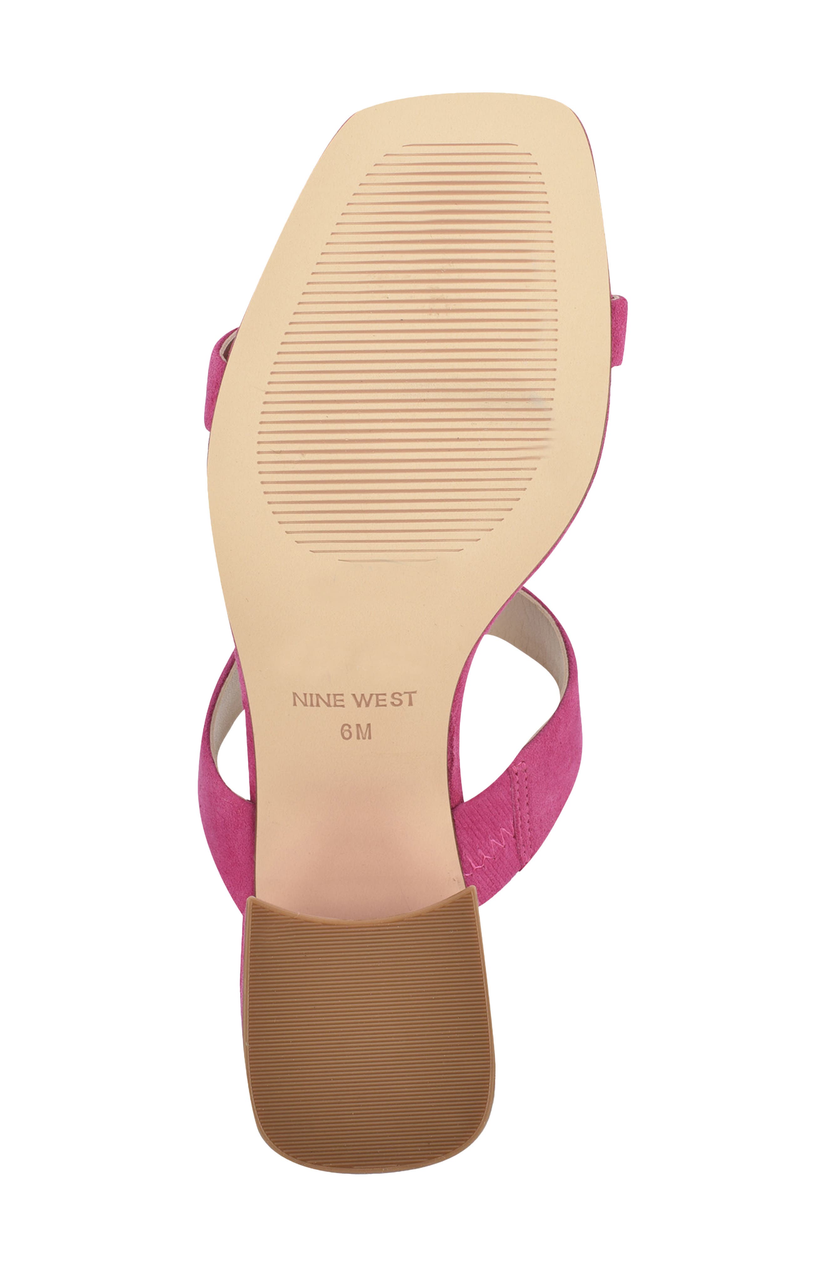 Galvin Slide Sandal, Alternate, color, PINK SUEDE