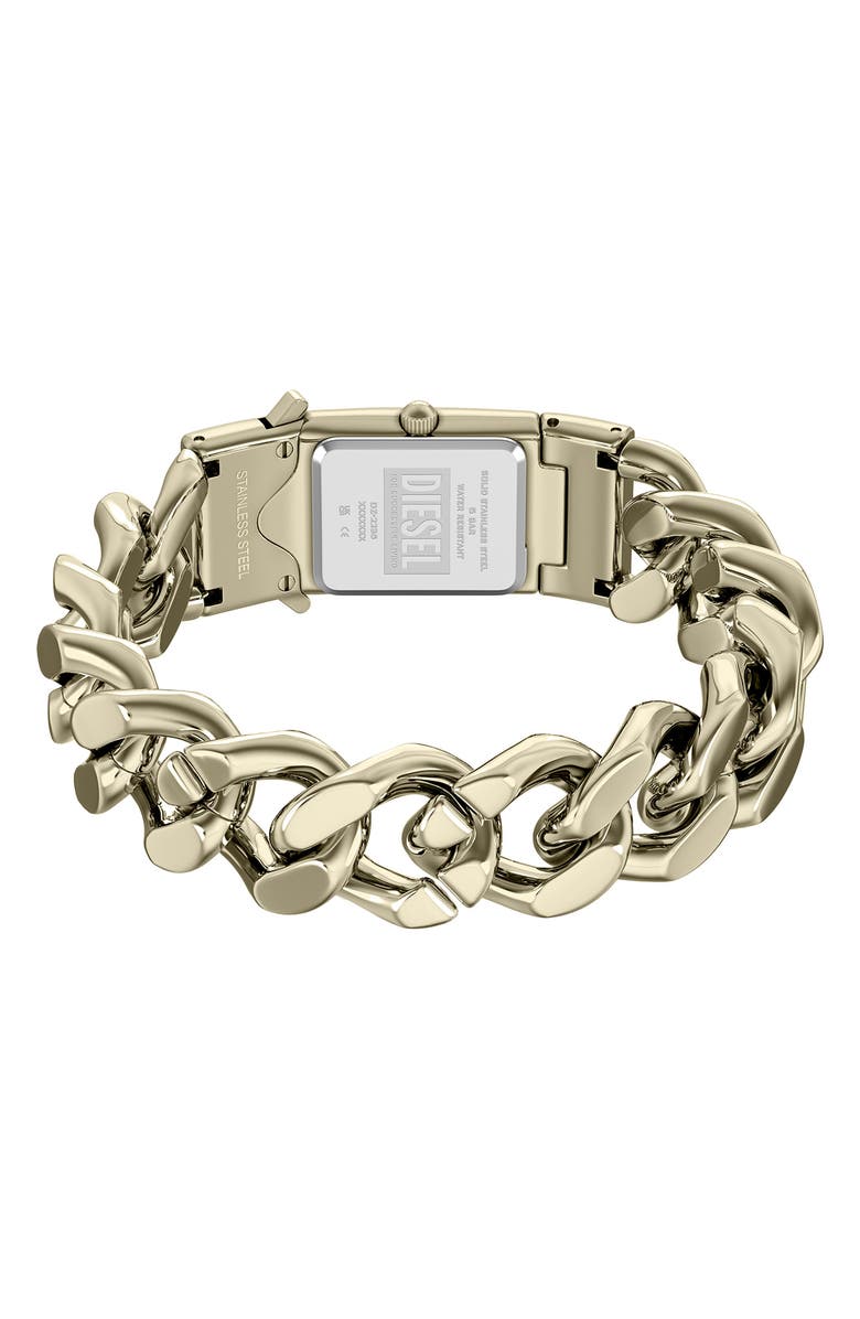 DIESEL<sup>®</sup> Closer Bracelet Watch, Alternate, color, Gold