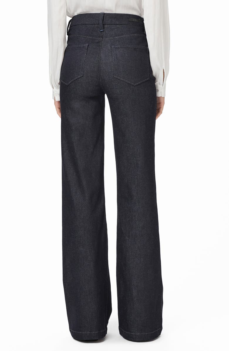 PAIGE Leenah Clasp High Waist Wide Leg Jeans, Alternate, color, 
