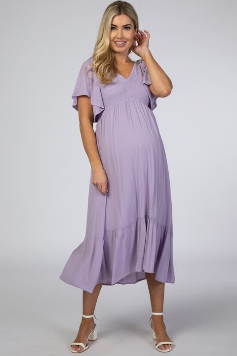 Smocked Ruffle Dress