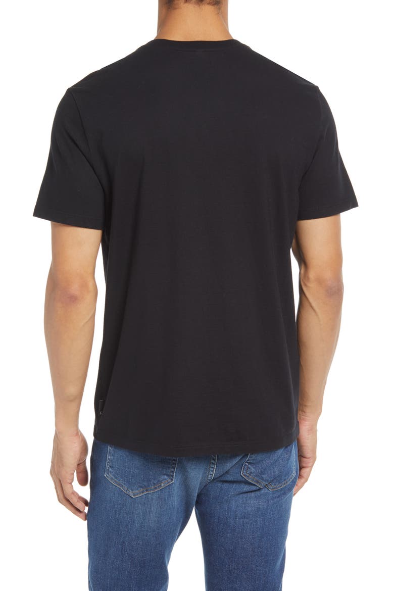 Bryce V-Neck T-Shirt, Alternate, color, TRUE BLACK