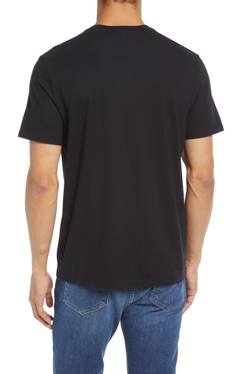AG Bryce V-Neck T-Shirt, Alternate, color, True Black