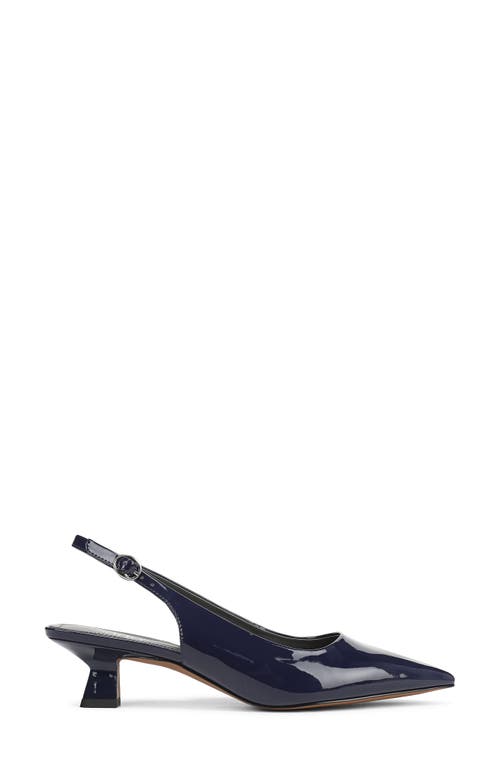 Franco Sarto Jaden Pointed Toe Slingback Pump In Blue
