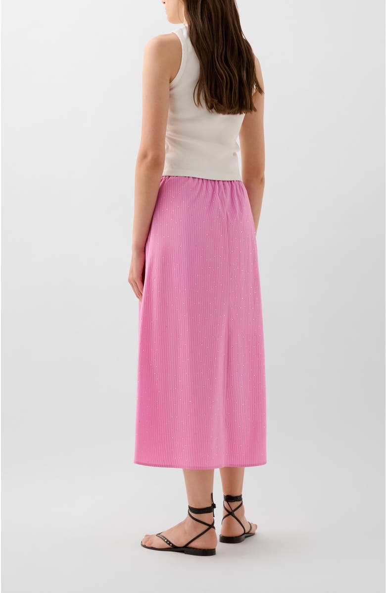 Scalpers Strass Set Skirt, Alternate, color, Pinkstripes