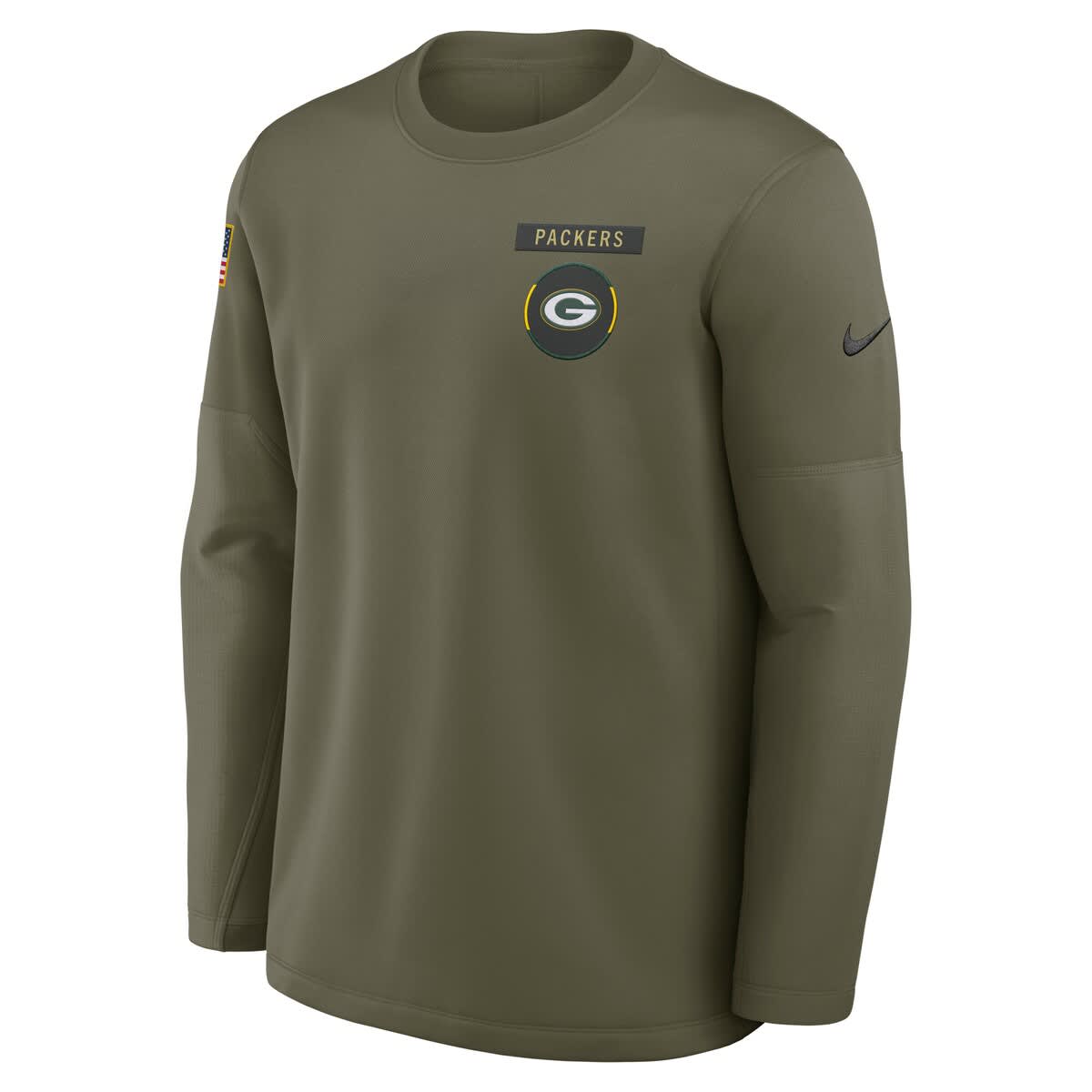olive green mens nike shirt