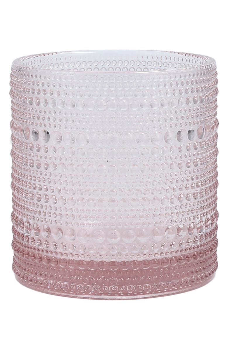 Fortessa Jupiter Set of 6 Triple Old Fashioned Glasses, Main, color, Pink