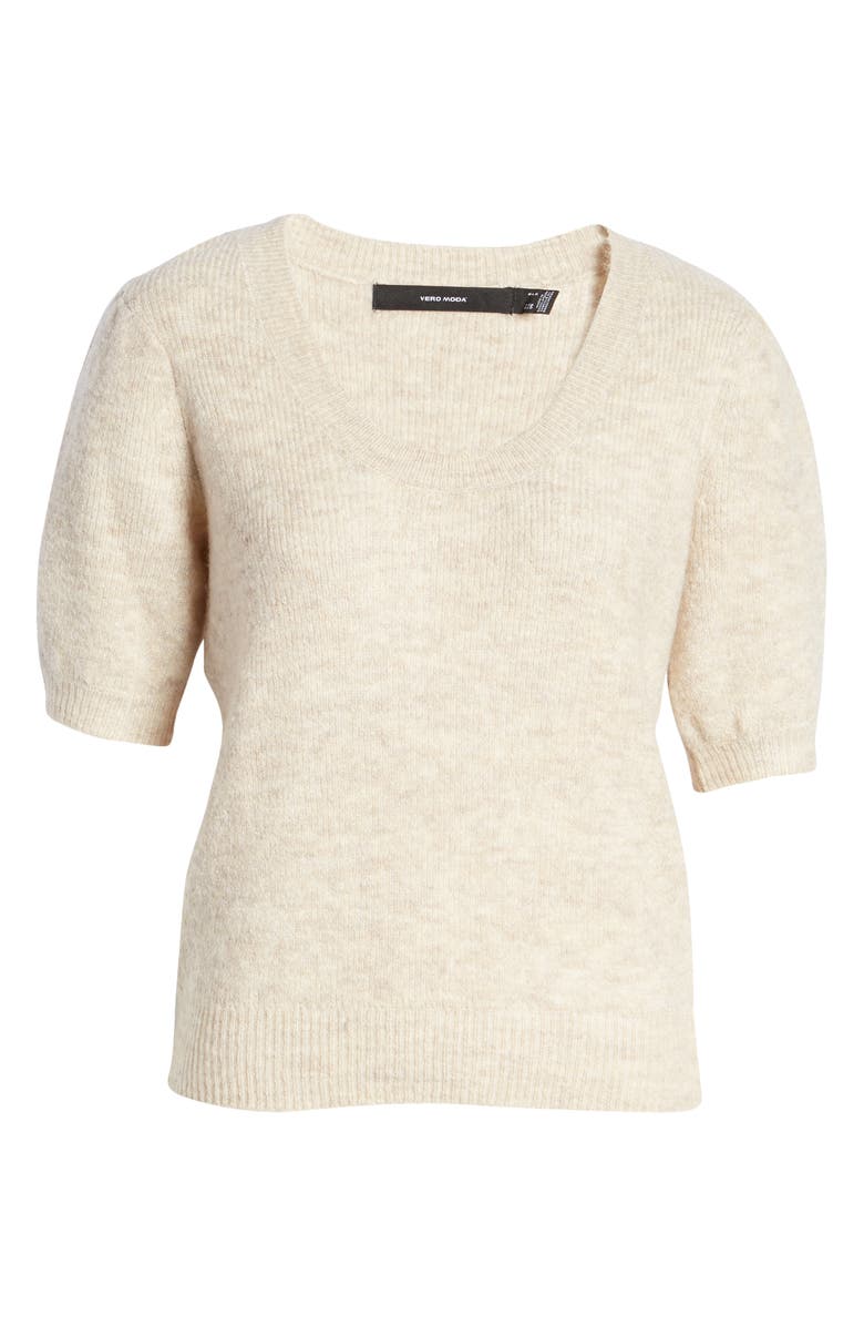 VERO MODA Lefile Puff Sleeve Sweater, Alternate, color, 