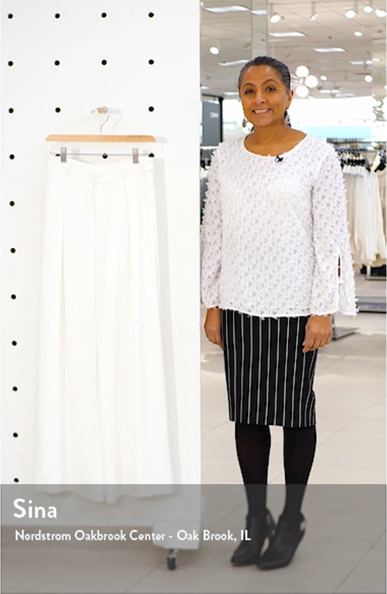 High Waist Wide Leg Pants, sales video thumbnail