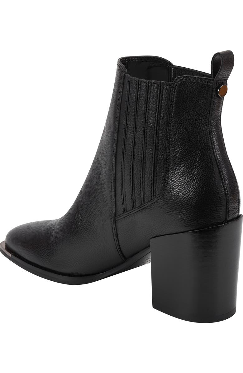 Marc Fisher LTD Taline Croc-Embossed Square Toe Boot, Alternate, color,