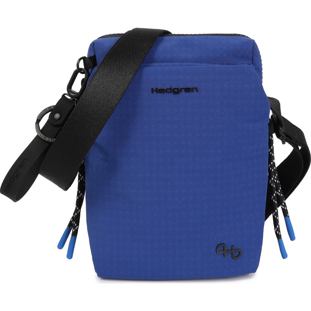 Hedgren Sipho Water Repellent Crossbody Bag In Bellwether Blue