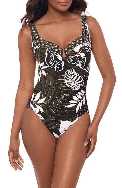 Elle Dorado Escape One-Piece Swimsuit (Regular & Plus)