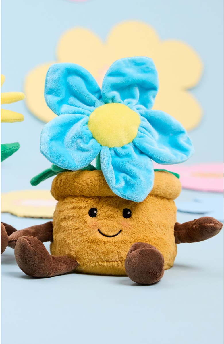 Warmies Flower Pot Plush Toy, Alternate, color, Multi Color