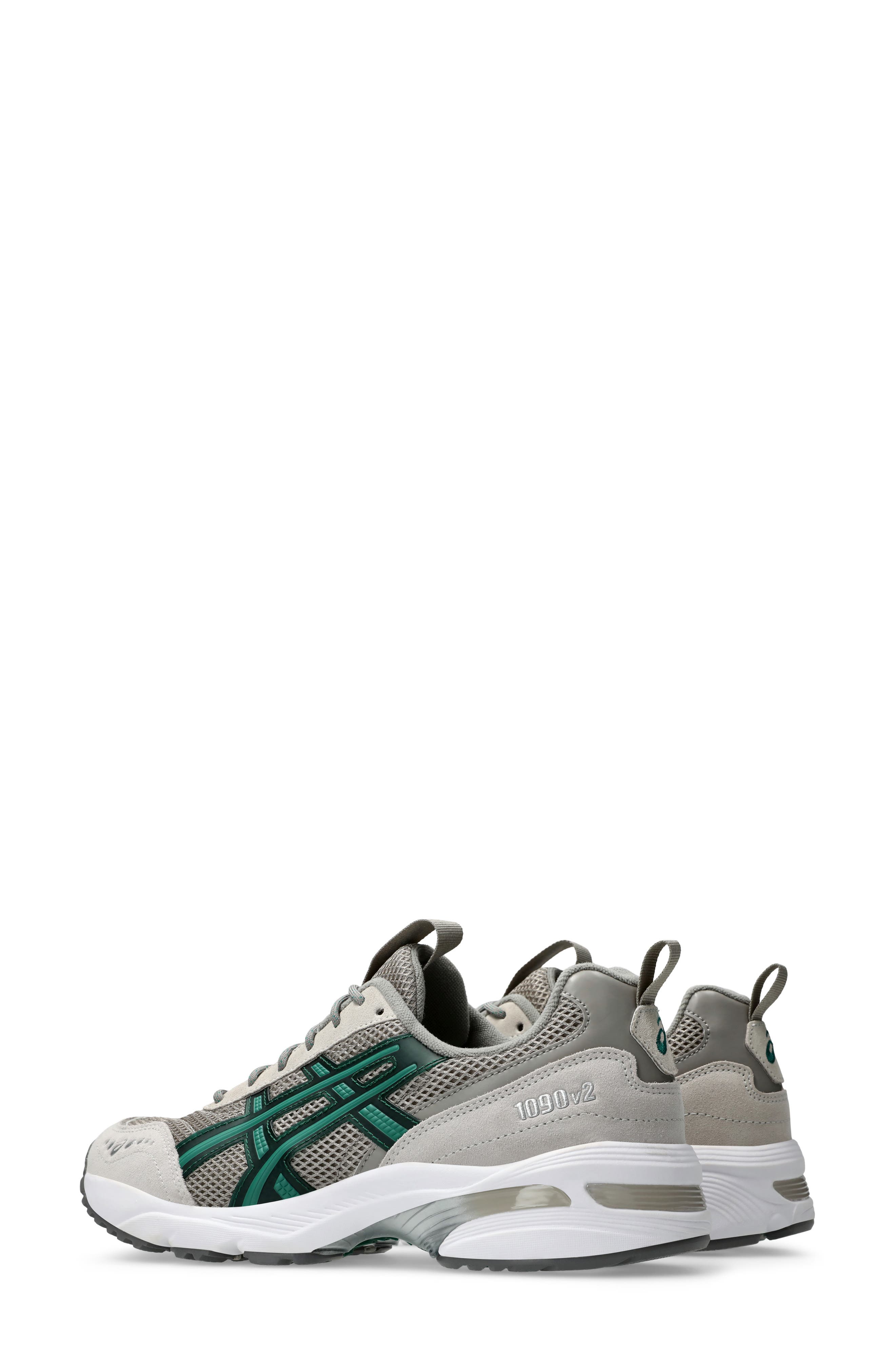 ASICS<sup>®</sup> Gender Inclusive GEL-1090v2 Sneaker, Alternate, color, Steeple Grey/ Jasper Green
