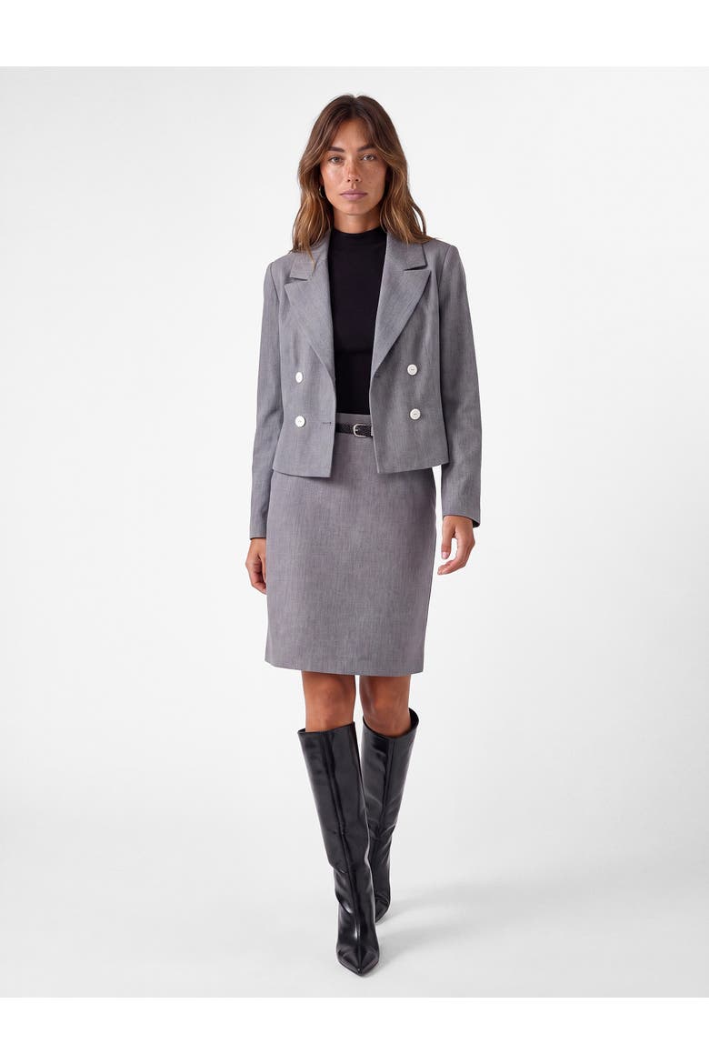 Pencil Skirt, Main, color, GREY