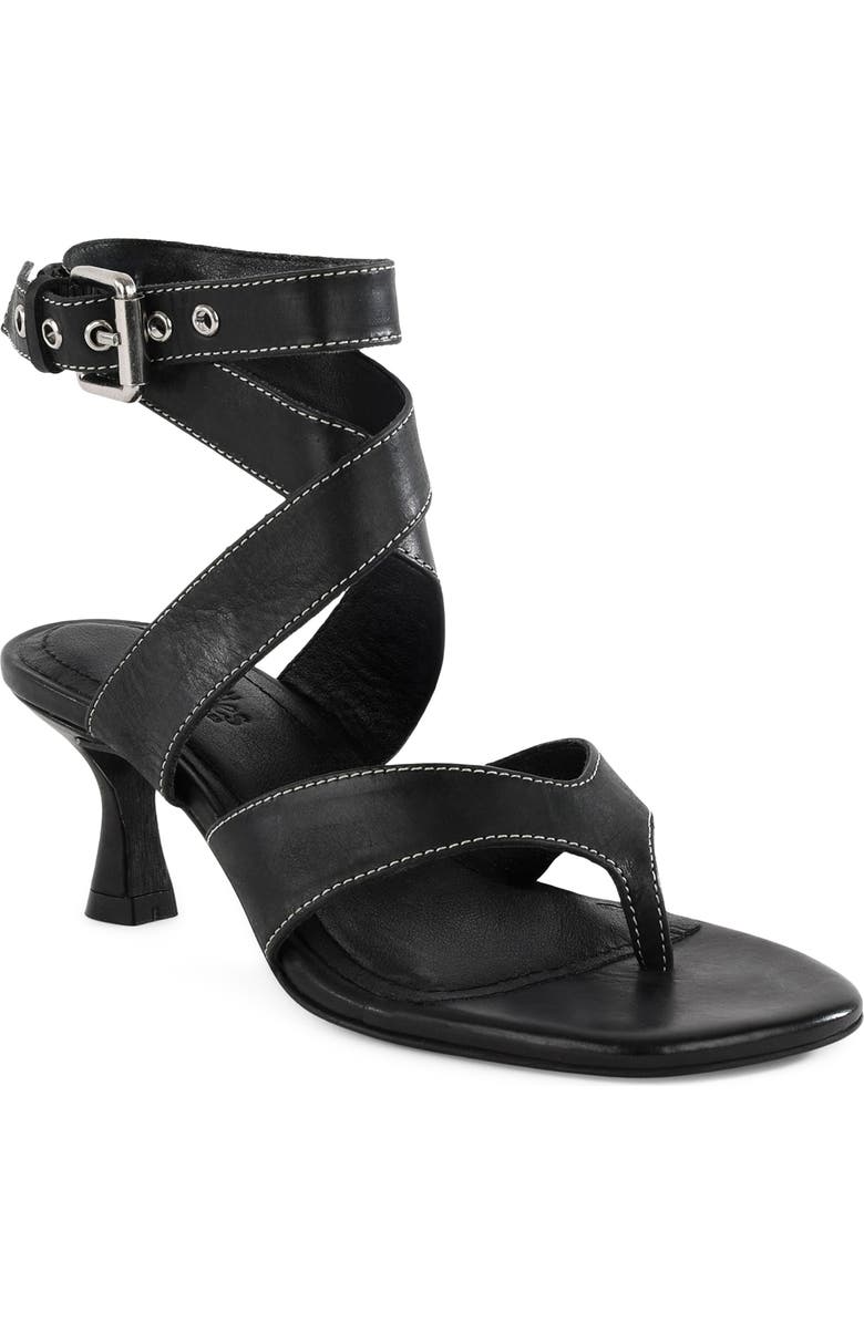 Seychelles Stroke of Luck Ankle Strap Sandal, Main, color, Black