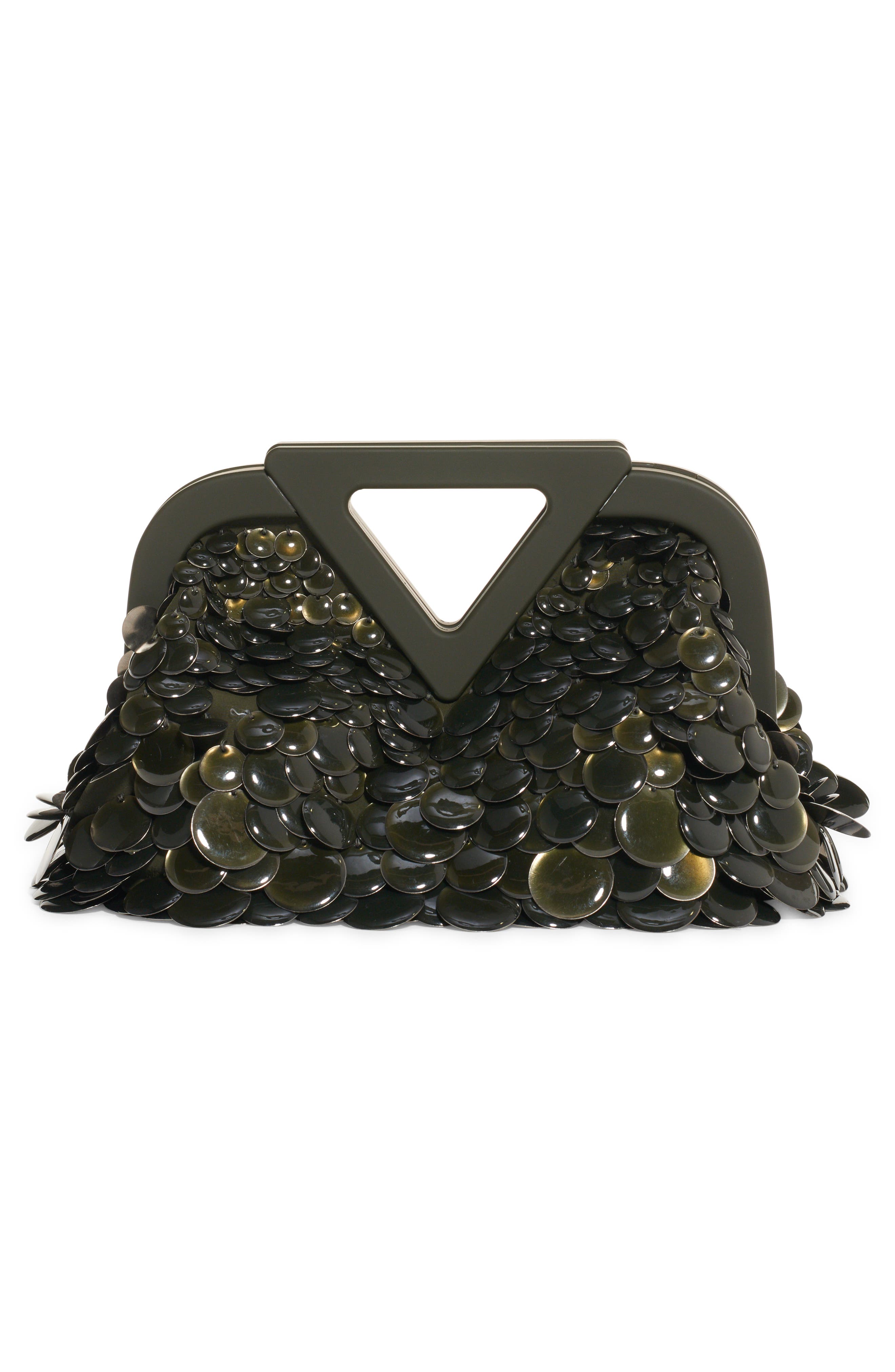 Bottega Veneta Small Point Paillette Clutch, Alternate, color, 