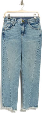 Democracy 'Ab'Solution High Waist Straight Leg Jeans