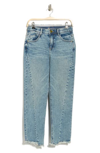 Democracy 'ab'solution High Waist Straight Leg Jeans In Multi