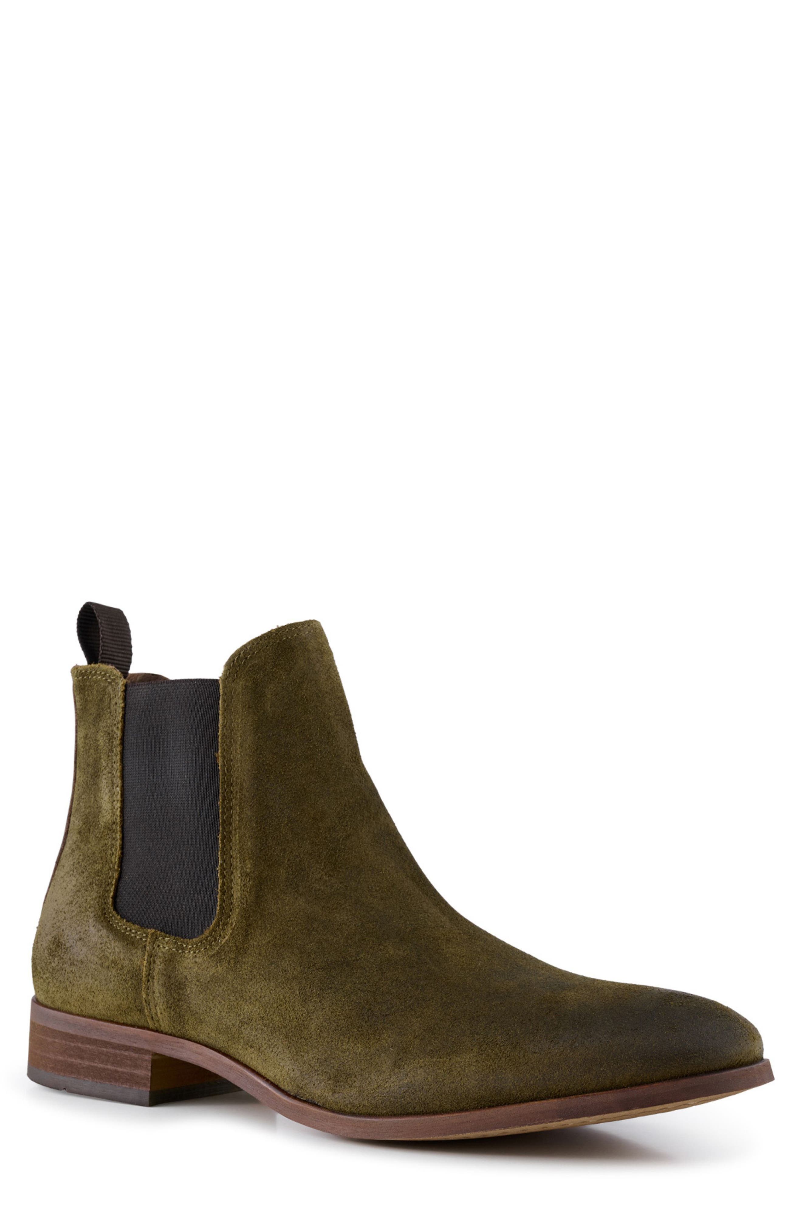 Dev Chelsea Boot, Main, color, GREEN