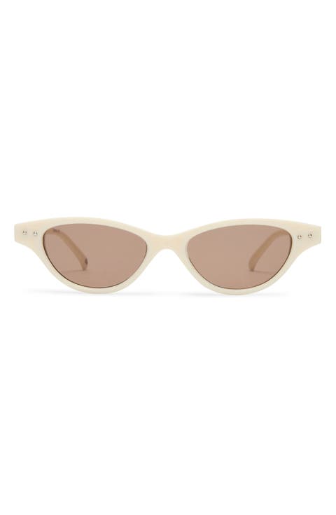 新品未使用 OFF-WHITE CAT EYE SUGLASSES Amazon.com: A.J. Morgan Women's Naughty 53785-WHT Cateye