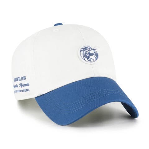 Unisex '47  White/Navy Minnesota Lynx Contemporary Two-Tone Clean Up Adjustable Hat