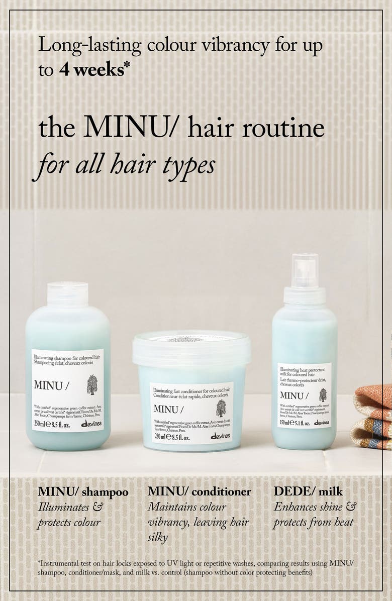 Davines Minu Shampoo, Alternate, color, 