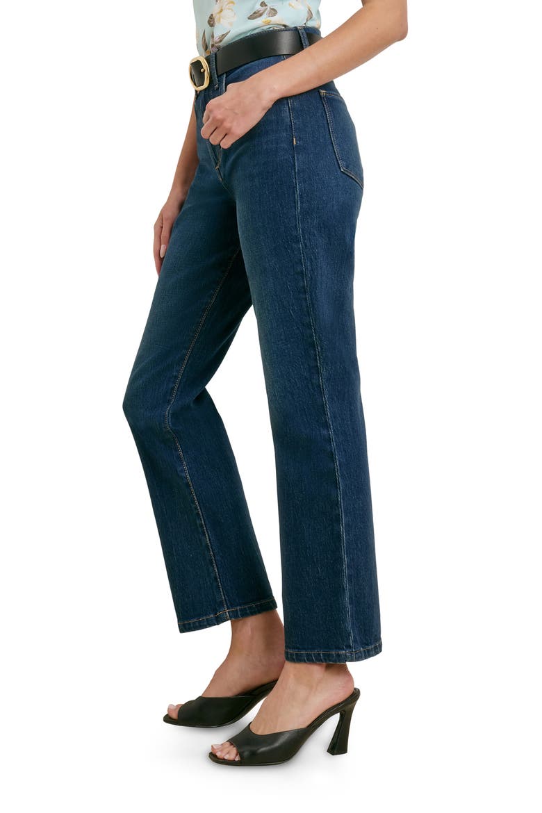 The Dot Mid Rise Straight Ankle Jeans, Alternate, color, ADELAIDE