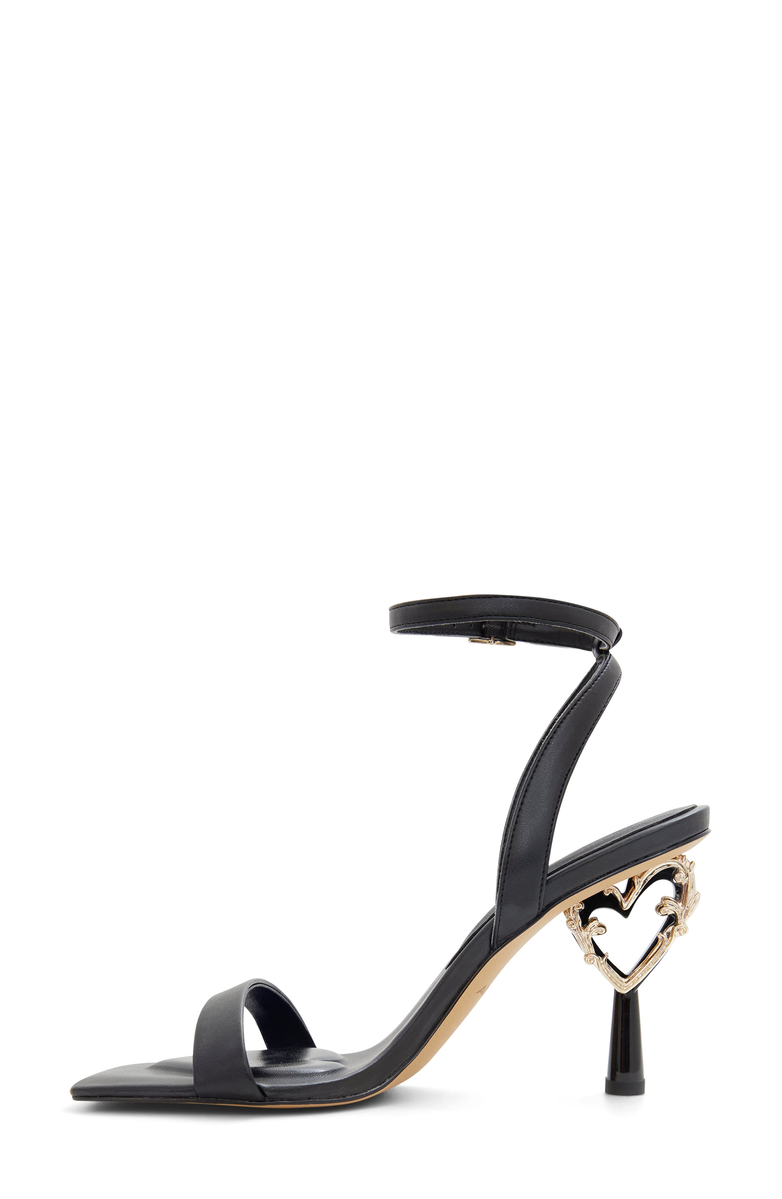 ALDO Lovethrone Ankle Strap Sandal, Alternate, color, 