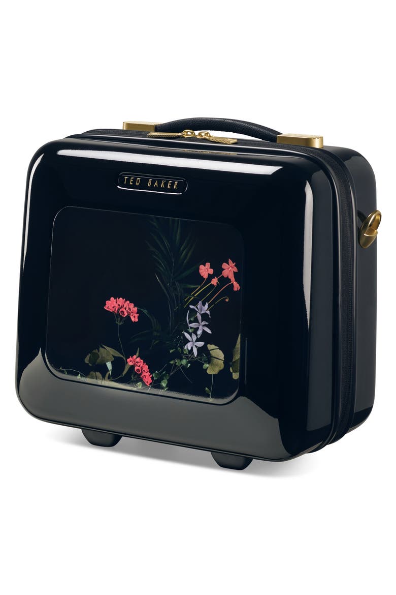 Take Flight Vanity Case, Alternate, color, BLACK