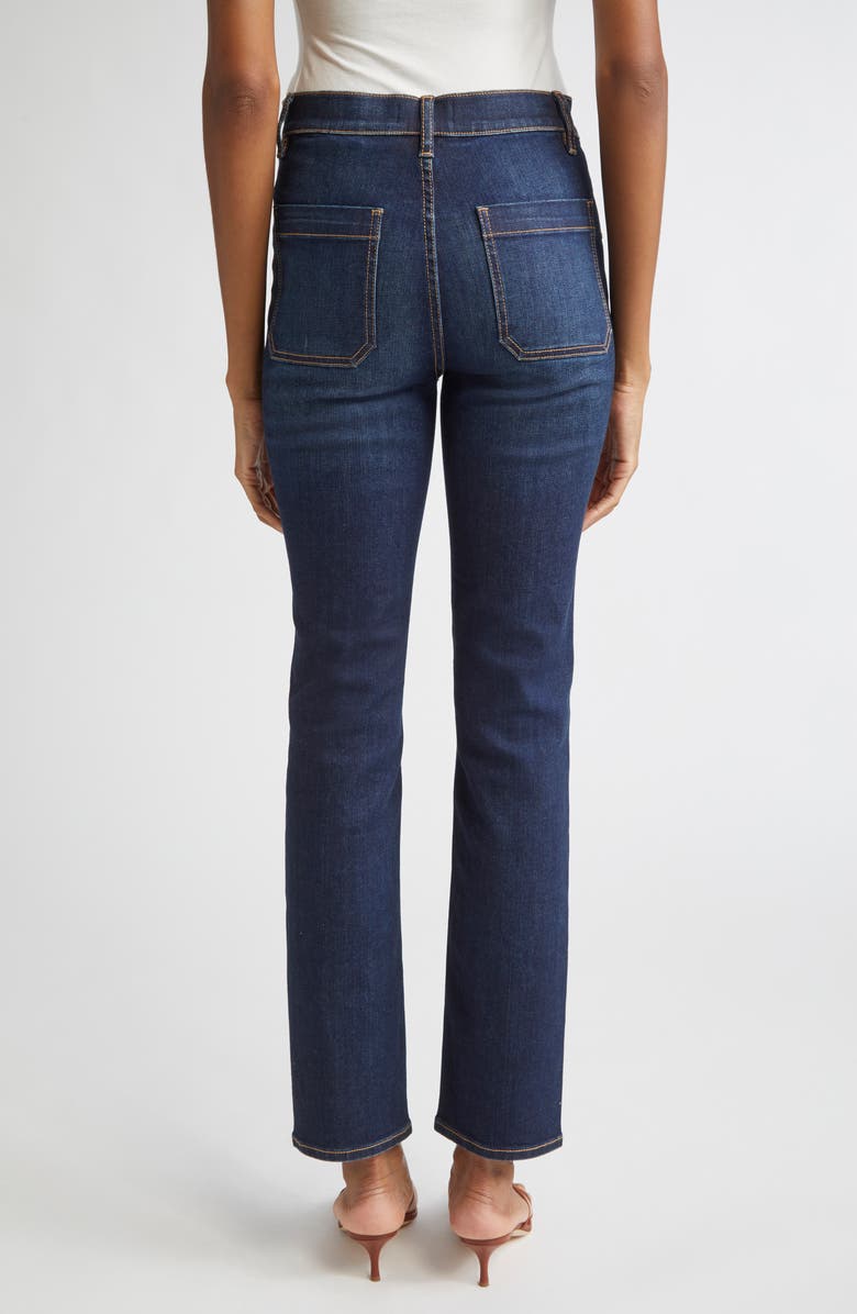 Ramy Brook Emmy Patch Pocket Jeans, Alternate, color, Dark Rinse