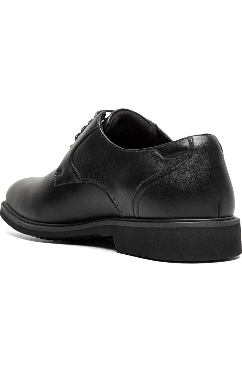 Stacy Adams Vinson Plaid Toe Derby, Alternate, color, Black Multi