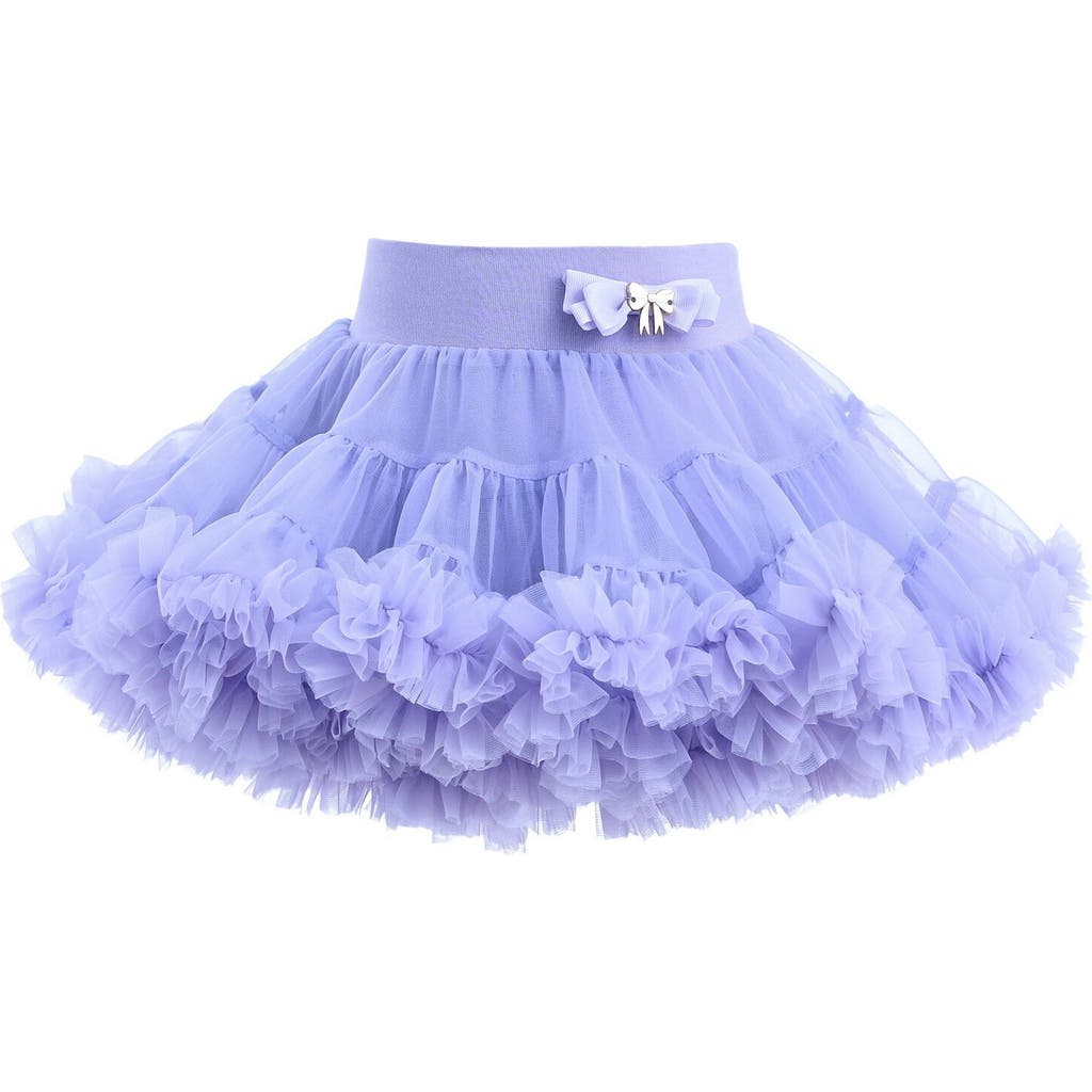 Mimi Tutu Purple Lavender Bow Tulle Skirt In Purple