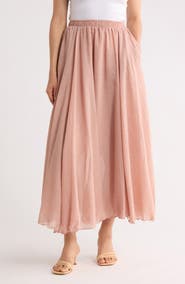 MAX STUDIO Gauze Skirt