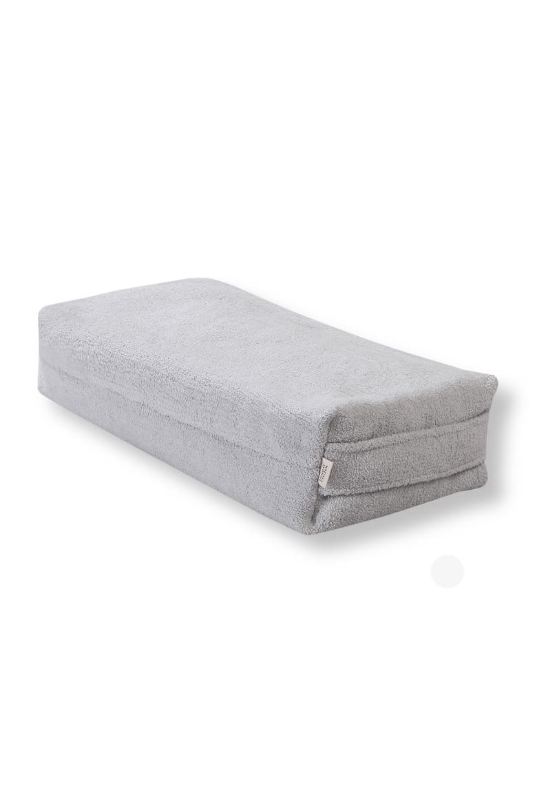 Crystal Bolster Pillow, Main, color, CLOUD GREY