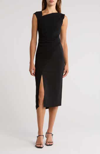 Reiss Miller Asymmetric Midi Dress