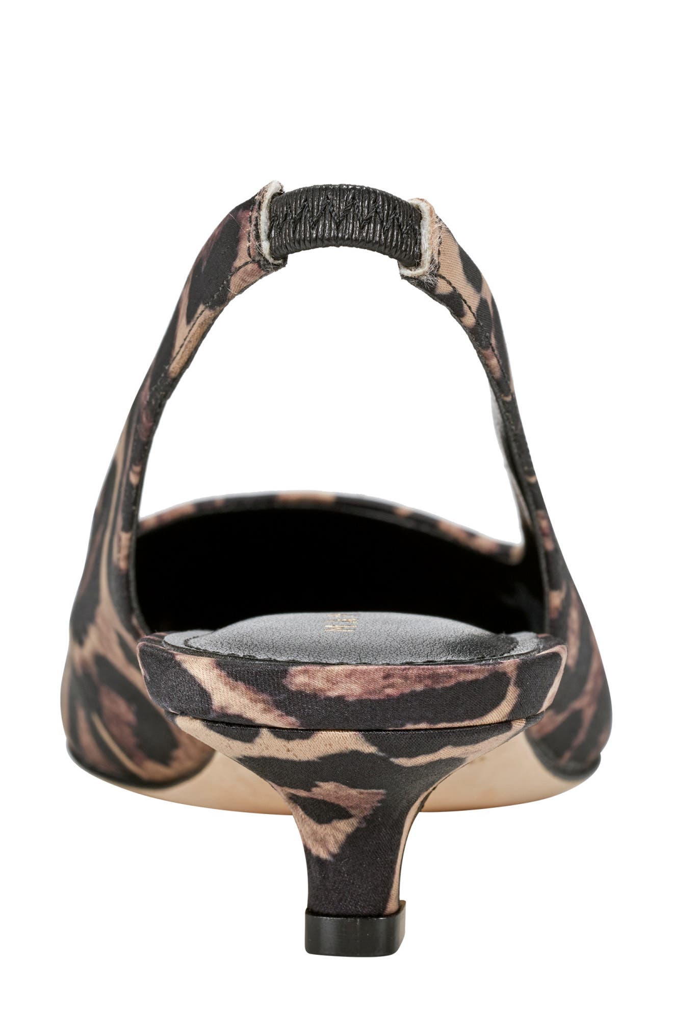 Marc Fisher LTD Posey Slingback Pointed Toe Kitten Heel Pump, Alternate, color, 