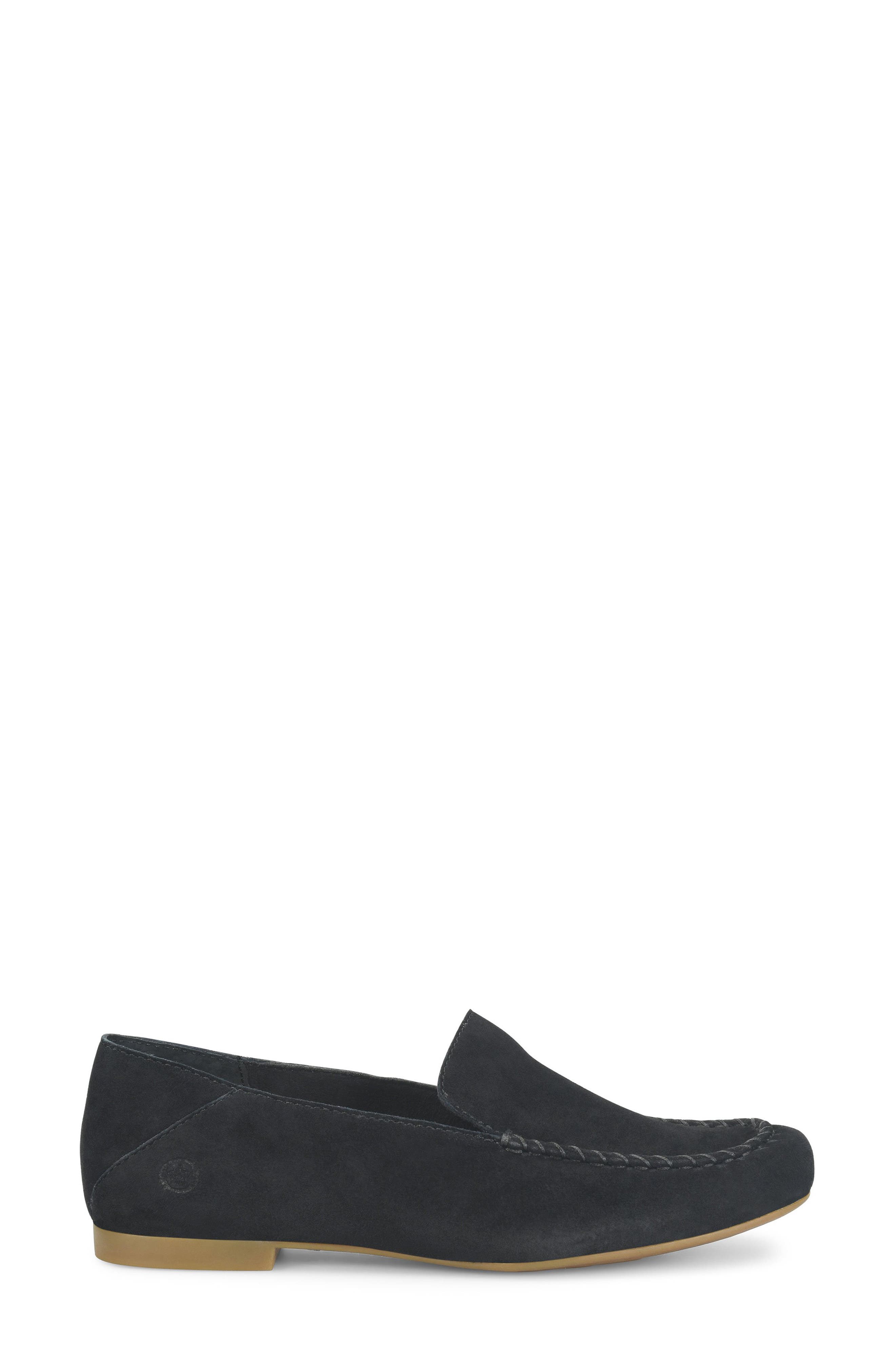 Børn Beacon Loafer, Alternate, color, Black Suede