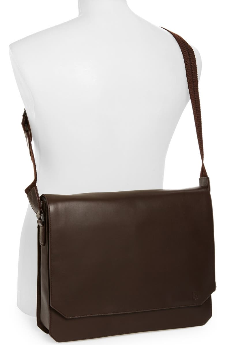 Vince Camuto 'Tolve' Leather Messenger Bag, Alternate, color,