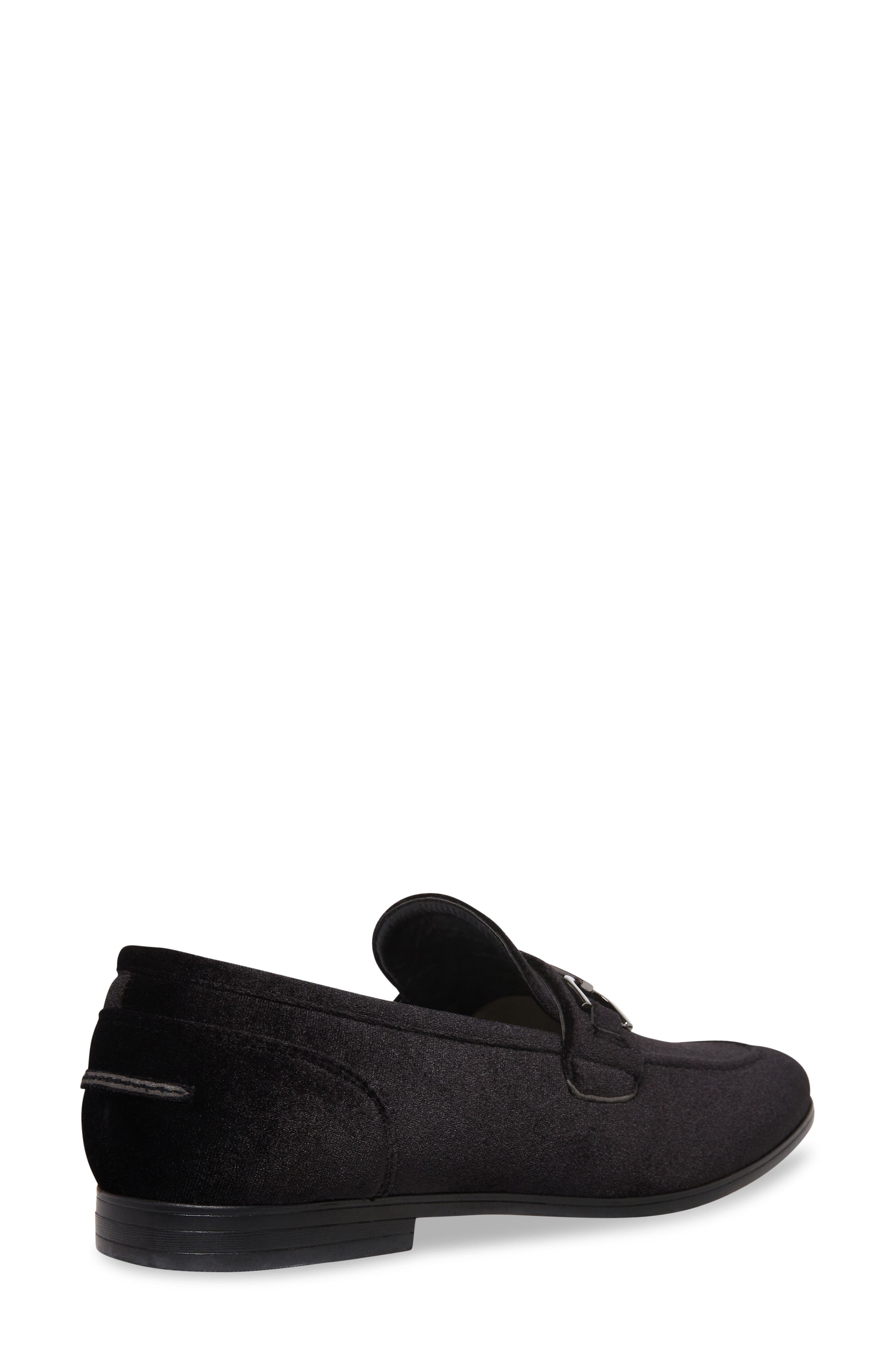 Steve Madden Crusadr Velvet Loafer, Alternate, color, Blk Vel