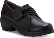 Eastland Maggie Gathered Heeled Loafer