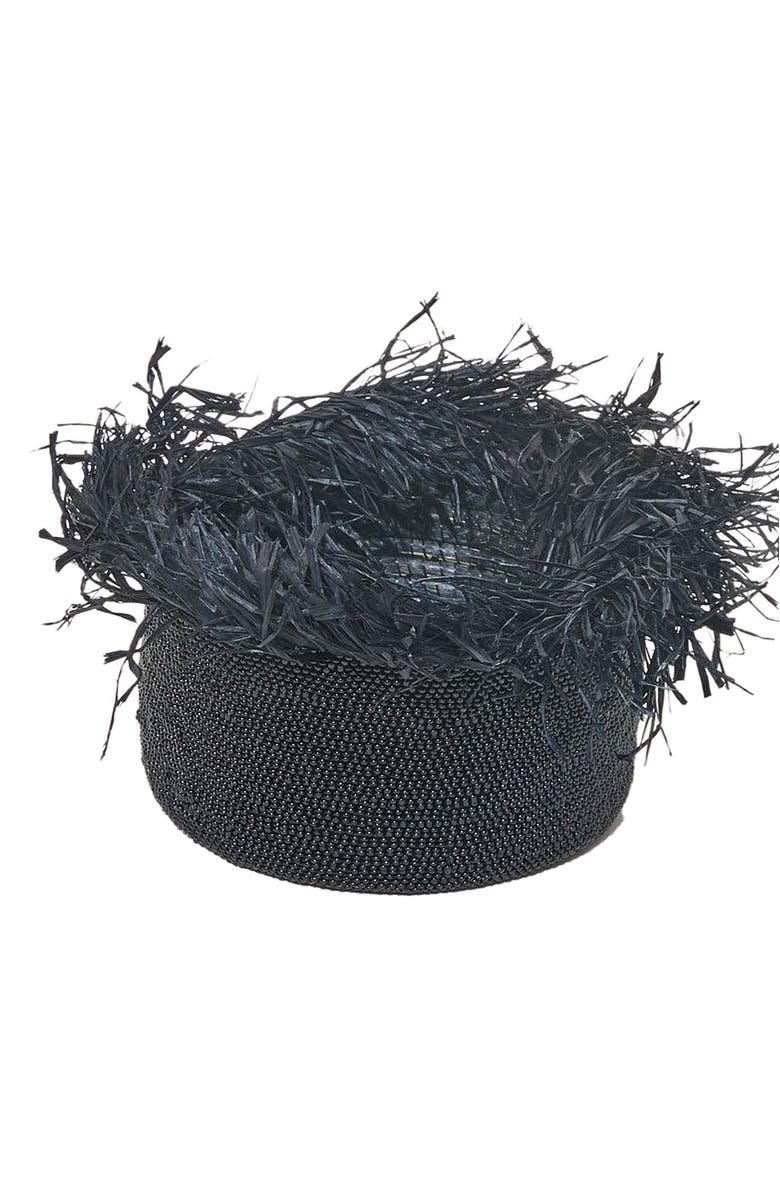 indego africa Beaded Fringe Bucket, Main, color,