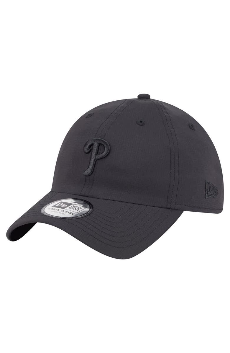 New Era Men's New Era Black Philadelphia Phillies Ripstop Casual Classic Adjustable Hat, Main, color, 
