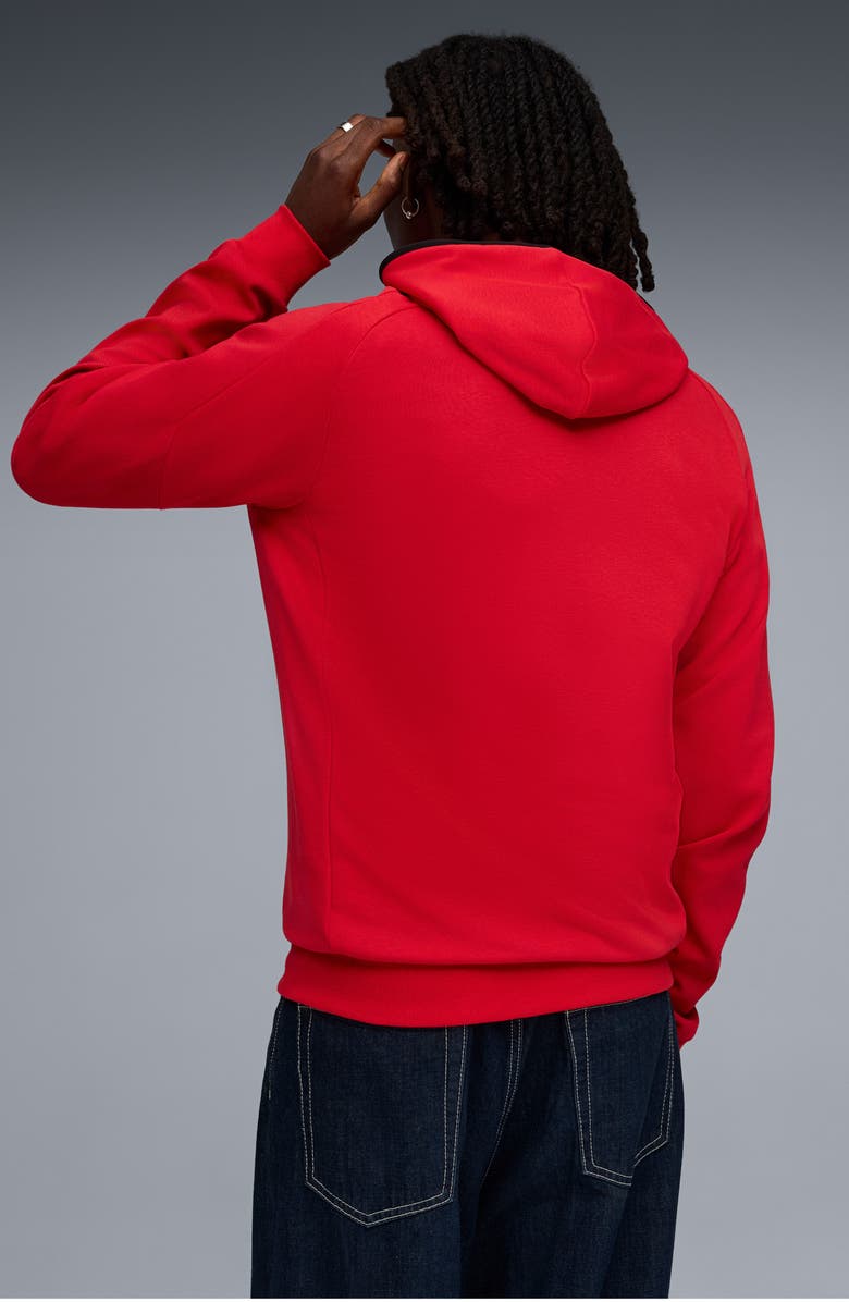 PUMA Ferrari Motosport Hooded Zip Front Sweatshirt, Alternate, color,