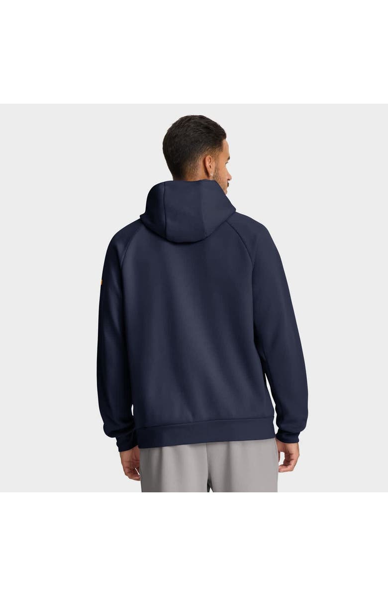 Nike Men's Nike Navy Michigan Wolverines Premium Raglan Performance Pullover Hoodie, Alternate, color, Navy